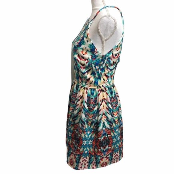 Speechless sleeveless fit & flare dress. Sz large - Picture 5 of 10